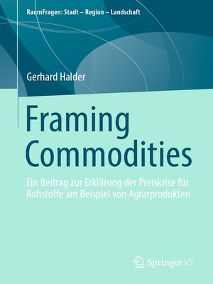 cover image of Framing Commodities